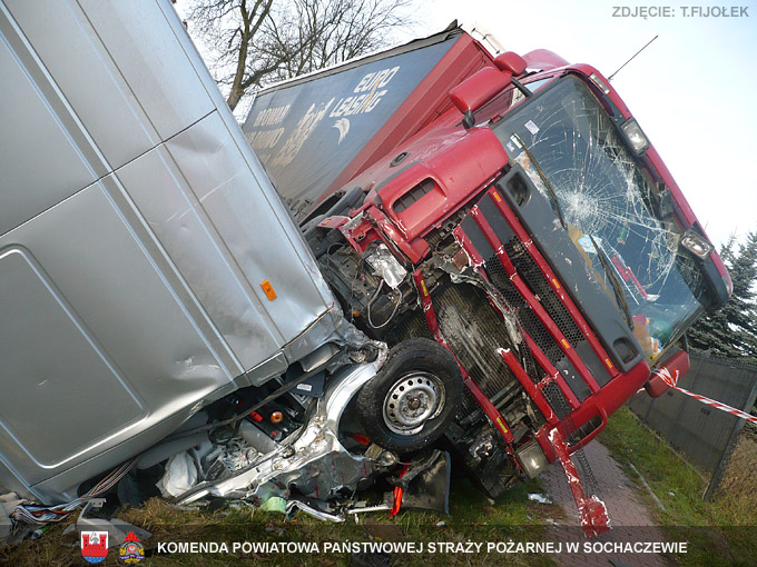 Wypadek na 50-tce w Żdżarowie