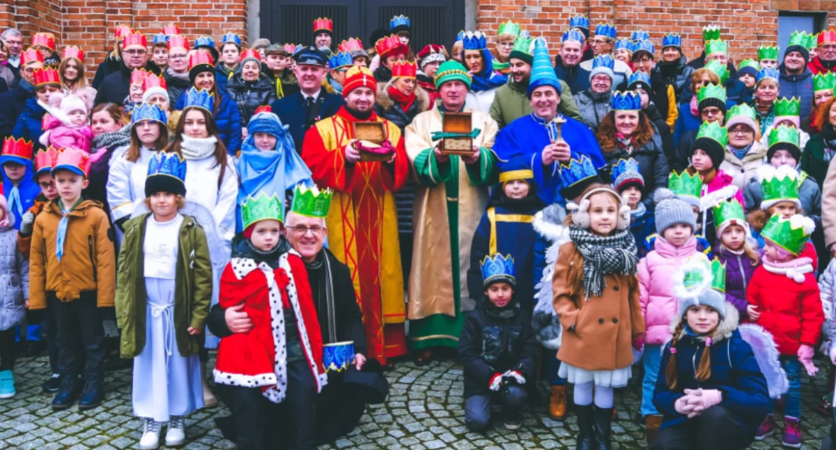 Orszak Trzech Króli w gminie Młodzieszyn