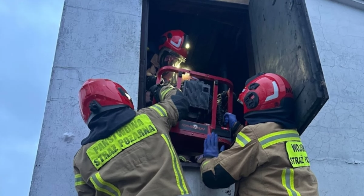 Ciężki dzień strażaków: 5 interwencji w ciągu kilku godzin