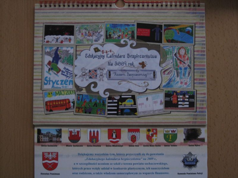 Edukacyjny Kalendarz Bezpieczeństwa na 2009r
