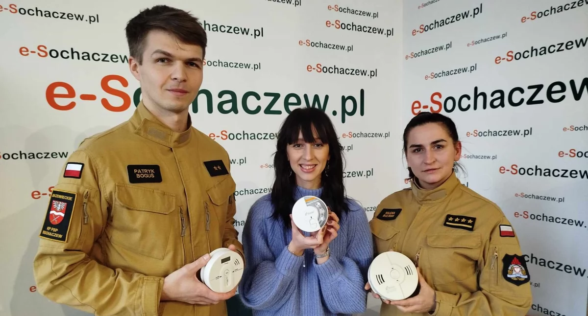 Czujki dymu i czadu jako prezent na Dzień Babci i Dziadka - polecają strażacy z KP PSP Sochaczew [VIDEO]