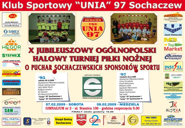 X Ogólnopolski Halowy Turniej Piłki Nożnej o Puchar Sochaczewskich Sponsorów Sportu