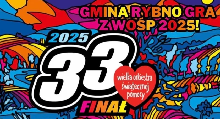 Rekord 33. Finału Wielkiej Orkiestry Świątecznej Pomocy w Gminie Rybno, wylicytowano fanty za 19 220,00 zł- dziękujemy darczyńcom i licytującym 