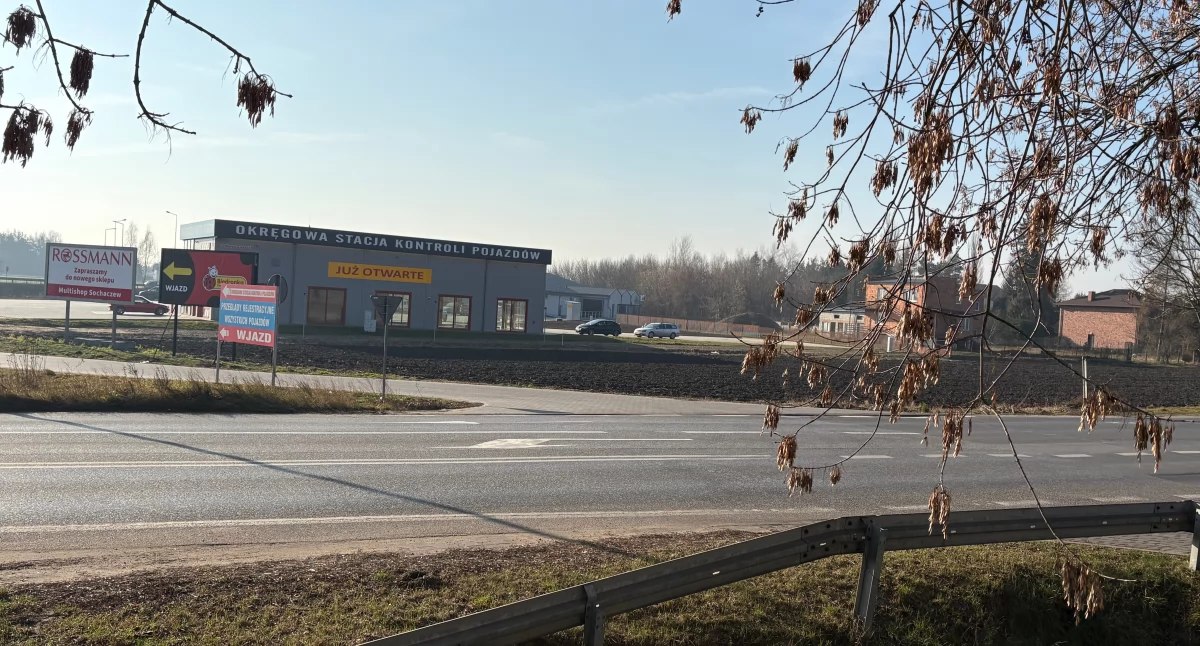 Kłopot z dojazdem do nowego marketu