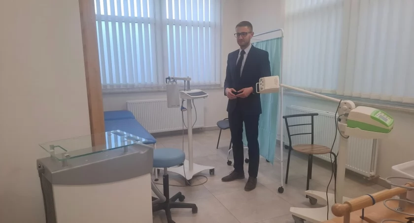 Gmina Rybno zakupiła nowy sprzęt rehabilitacyjny do Ośrodka Zdrowia w Rybnie - centrum medyczno-rehabilitacyjnego, wartość sprzętu to 56 000,00 zł