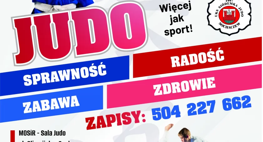 ZAPRASZAMY  NA ZAJĘCIA JUDO DZIECI W WIEKU 6-18 LAT. DODATKOWE NABORY !!!