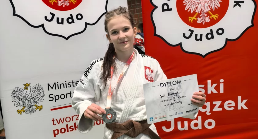 Julia Błaszczyk srebrna medalistką Pucharu Polski w Judo 