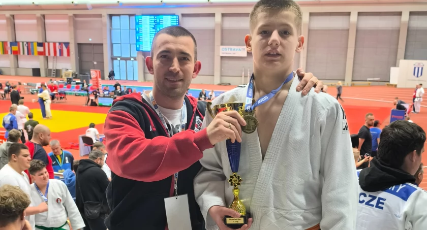 Adam Kafarowski złotym medalistą Ostrava Judo Open 