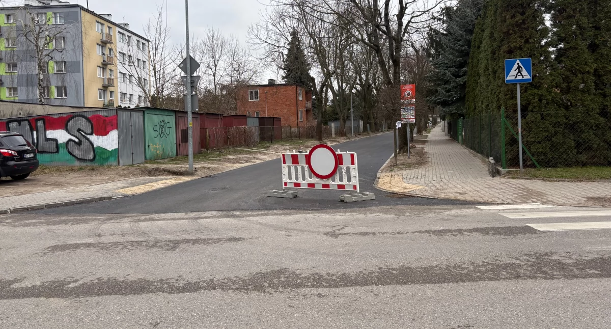 Ulica Wojska Polskiego zyskała nową nakładkę asfaltową 