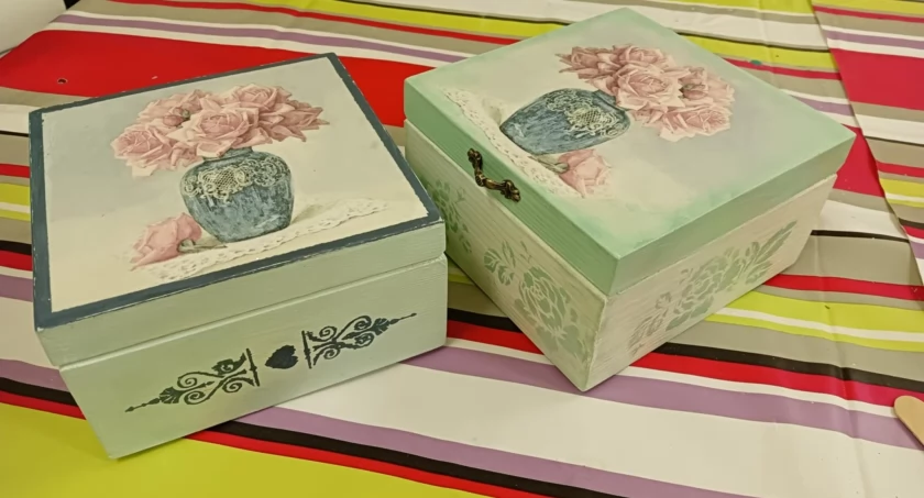Magia decoupage w Bibliotece Pedagogicznej w Sochaczewie