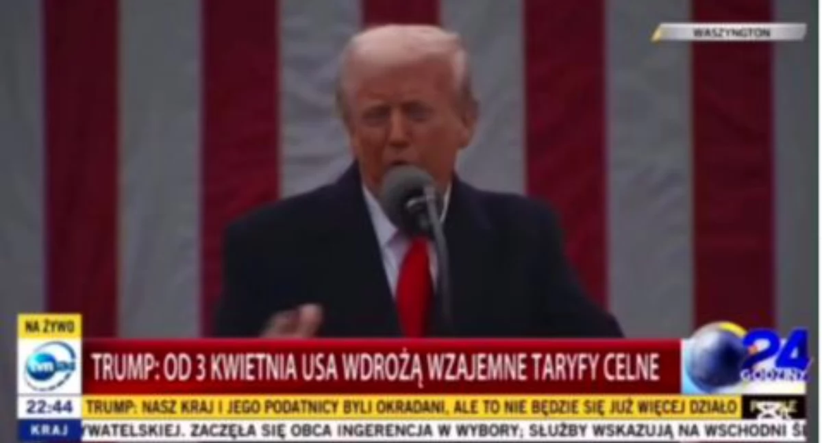 Trump wprowadza cła - fantastyczne tłumaczenie Michała Gołkowskiego