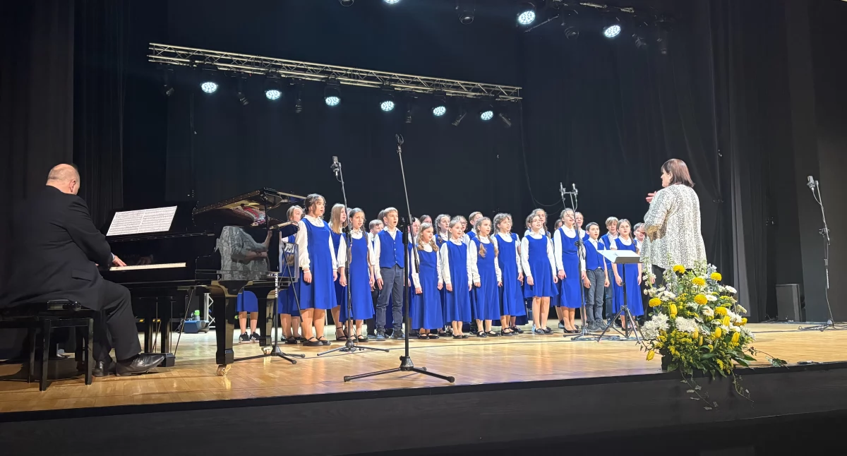 Chór Szkoły Muzycznej I st. z Sochaczewa - piękny występ podczas V Grodziskiego Festiwalu Chórów Dziecięcych i Młodzieżowych