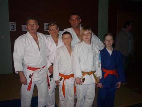 Trening zawodników UKS