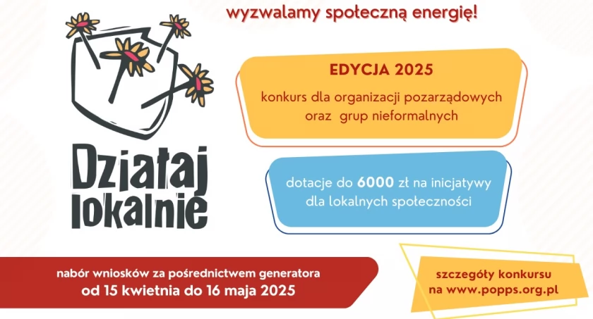 Konkurs grantowy Działaj Lokalnie 2025