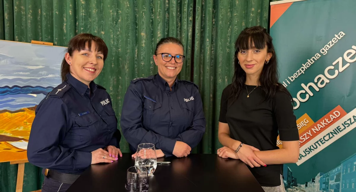 St. Asp Agnieszka Dzik i mł. Asp Milena Godos w rozmowie o programie „Twoja Świadomość – Bezpieczne Dziecko”