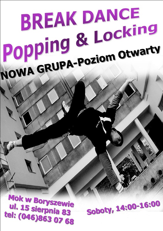 BREAK DANCE POPPING & LOCKING