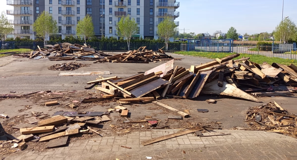 Najstarszy w Sochaczewie skatepark rozebrany