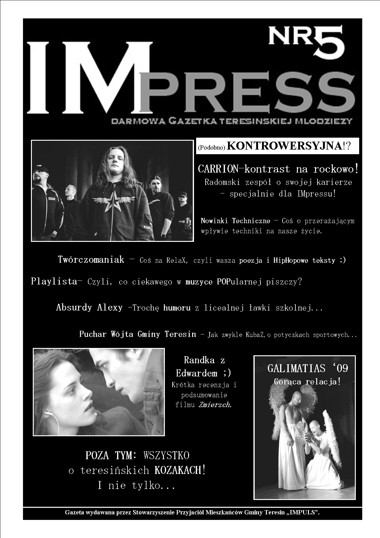 Piąty numer IMpress-u - wreszcie