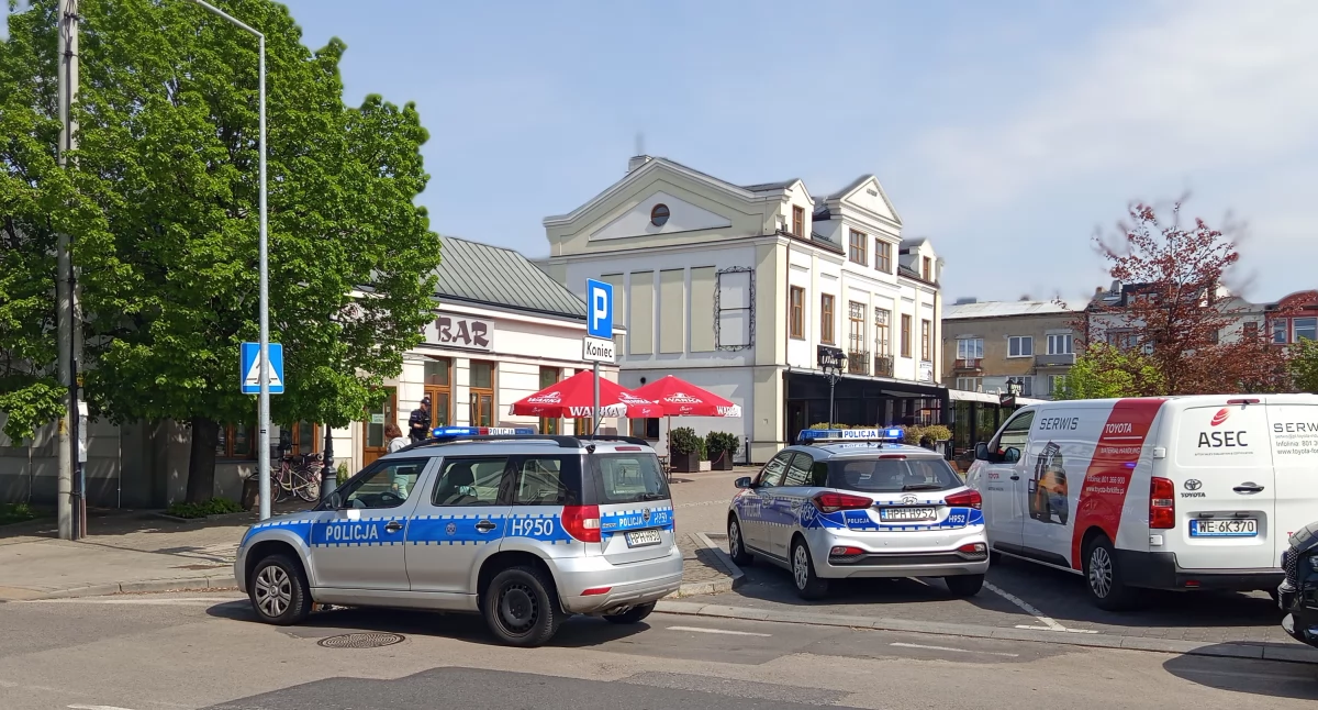 Bójka w Cafe&Bar na Placu Kościuszki 