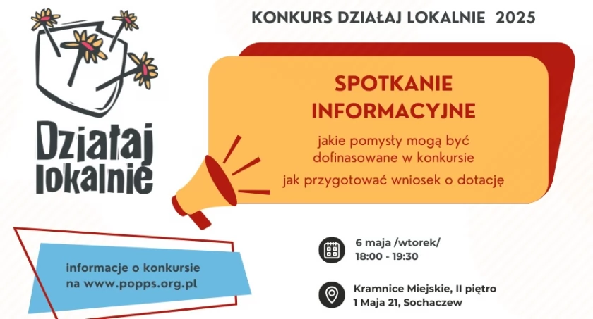 Spotkanie informacyjne Działaj Lokalnie 2025