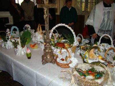 Święcenie pokarmów.