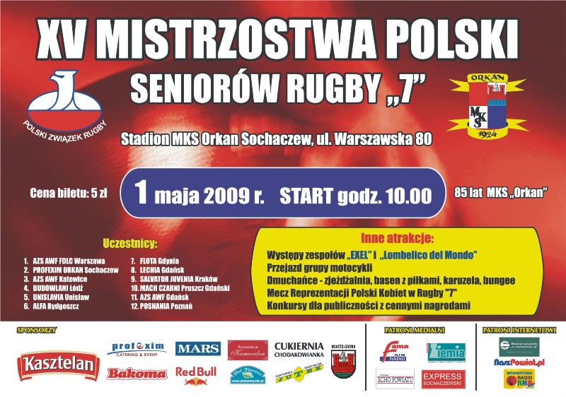 Mistrzowie rugby w Sochaczewie