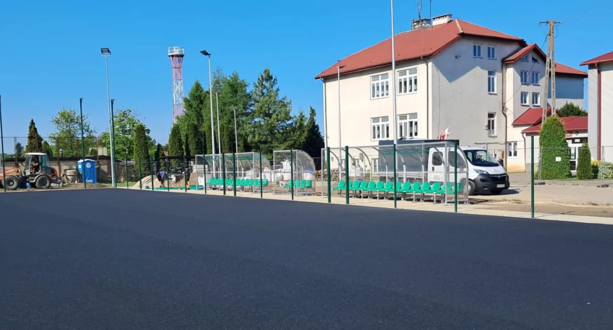 Nowe boisko w Janowie coraz bliżej ukończenia