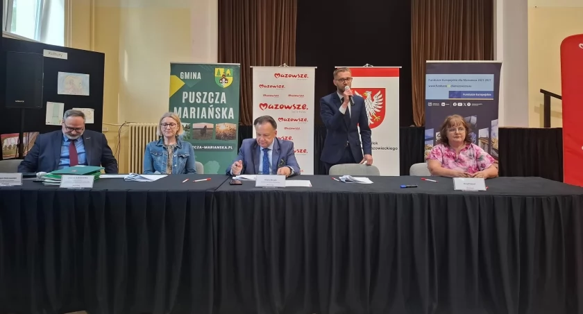 Nowe inwestycje w Gminie Rybno dzięki wsparciu samorządu Mazowsza