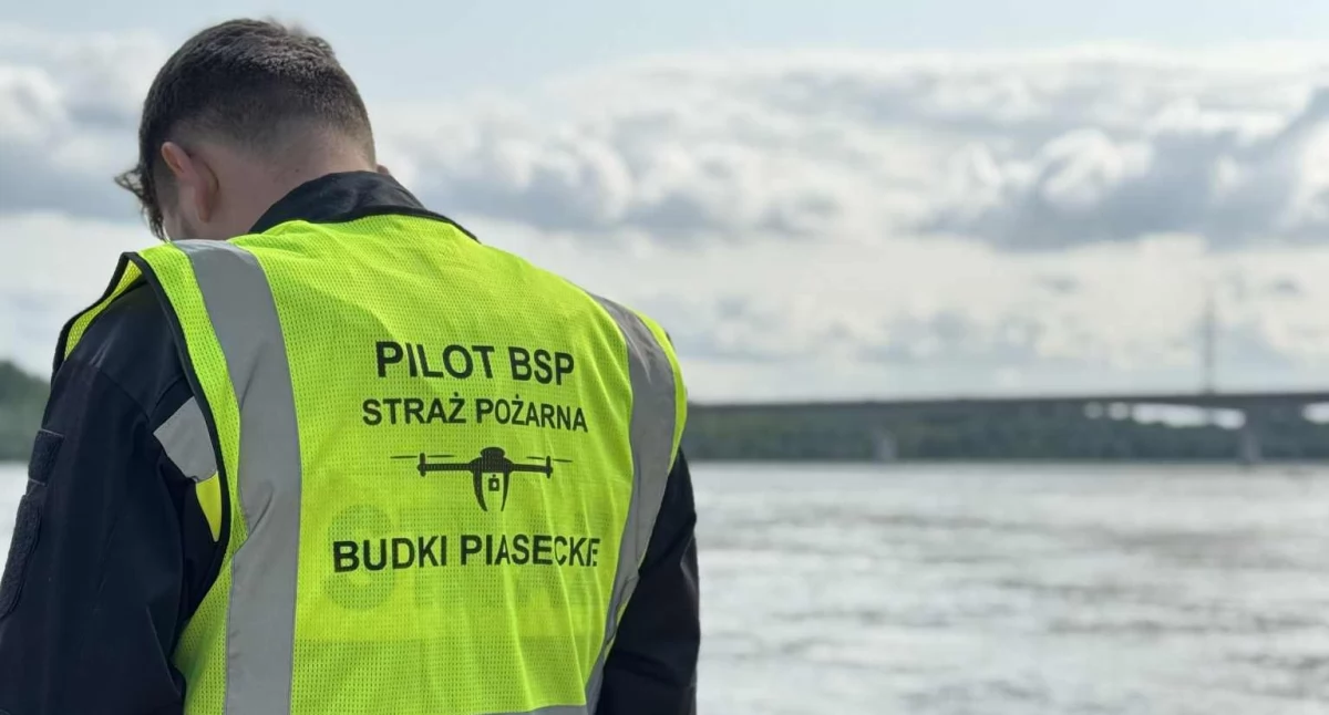 Dron na tropie zaginionych - kolejna akcja druhów z OSP Budki Piaseckie  