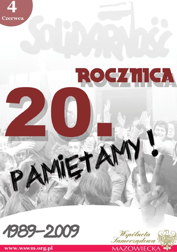 4 czerwca- PAMIĘTAMY!
