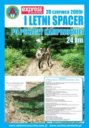 I Letni Spacer po Puszczy Kampinoskiej.