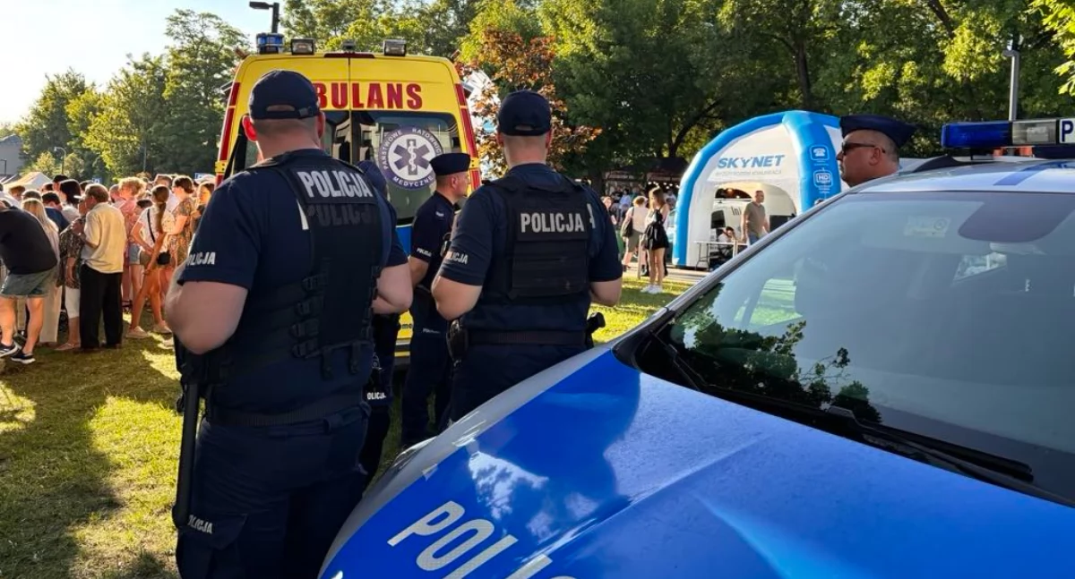 Pościg i pomoc medyczna — policjanci podsumowali Dni Sochaczewa  