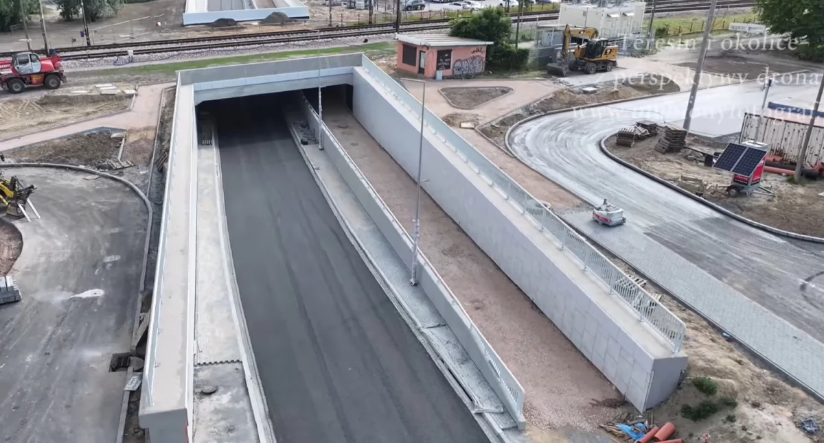 Nowy tunel drogowy Teresin-Niepokalanów z pozytywnym testem bezpieczeństwa !