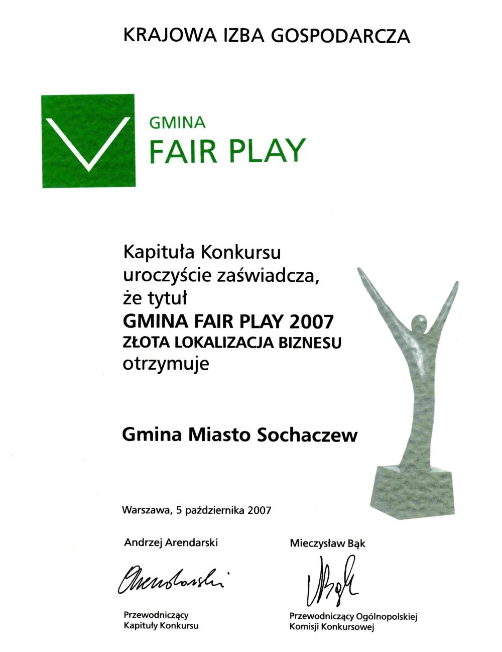 Po raz piąty Fair Play?