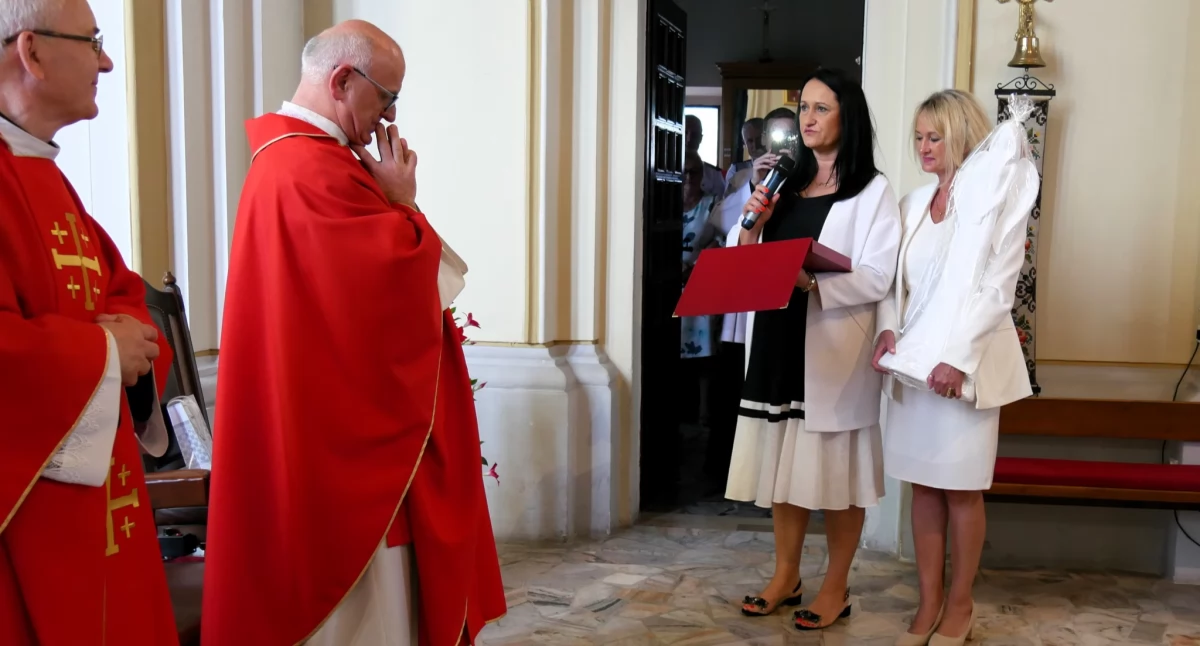 Pożegnanie księdza Jana Rawę w Młodzieszynie