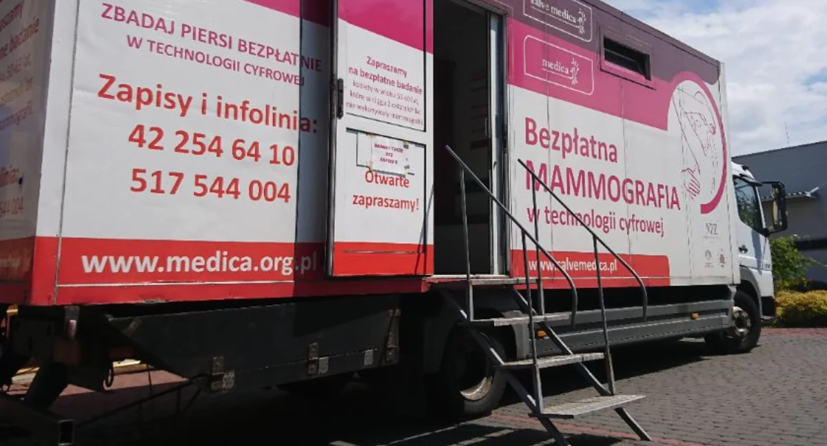 Mammobus zawita do Sochaczewa — kolejne badania 11 lipca przy Kauflandzie