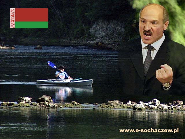 Nasz kajakarz uwięziony na Białorusi