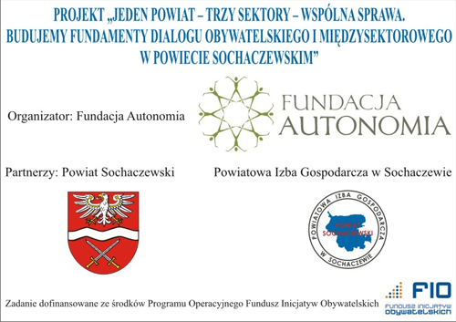 Jeden powiat – trzy sektory – wspólna sprawa - 10.09.2009