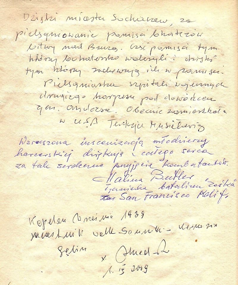 Wzruszajace wpisy weteranów...