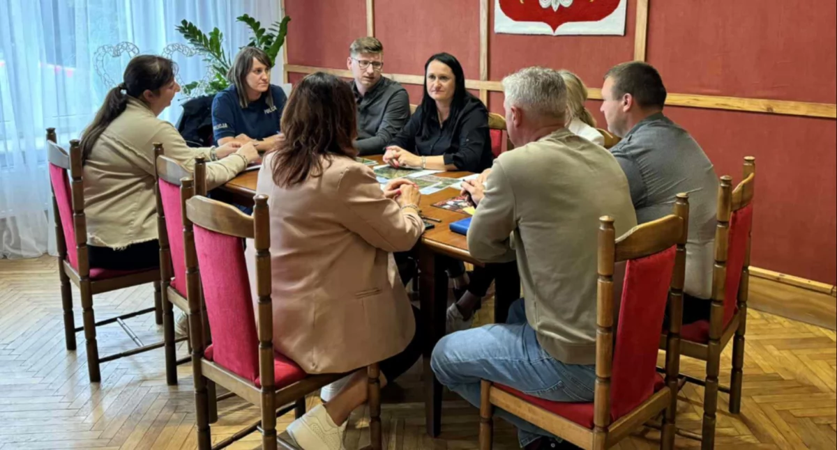 Wójt Gminy Młodzieszyn zwołała spotkanie Gminnego Zespołu Zarządzania Kryzysowego