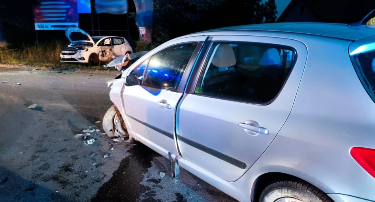 Kierował pod wpływem alkoholu — spowodował wypadek  