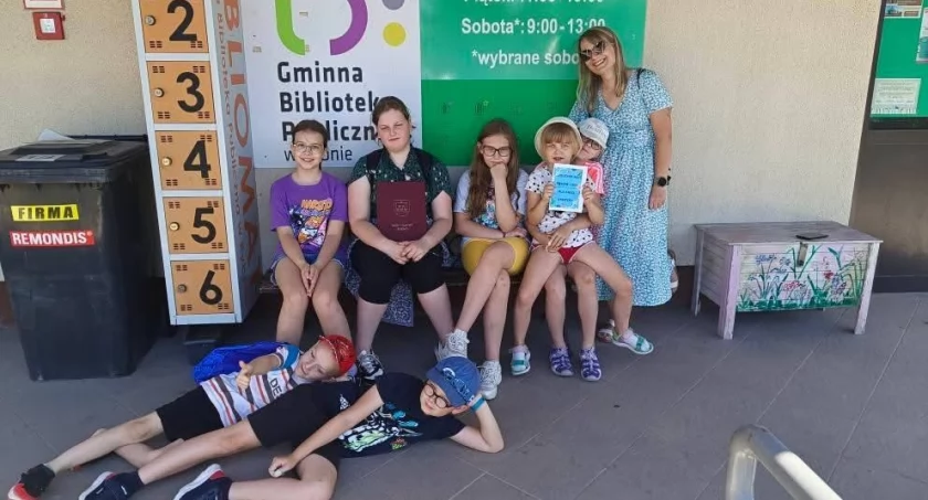 Wakacyjny tydzień z Biblioteką w Rybnie pełen uśmiechu, przygód i wspólnych chwil