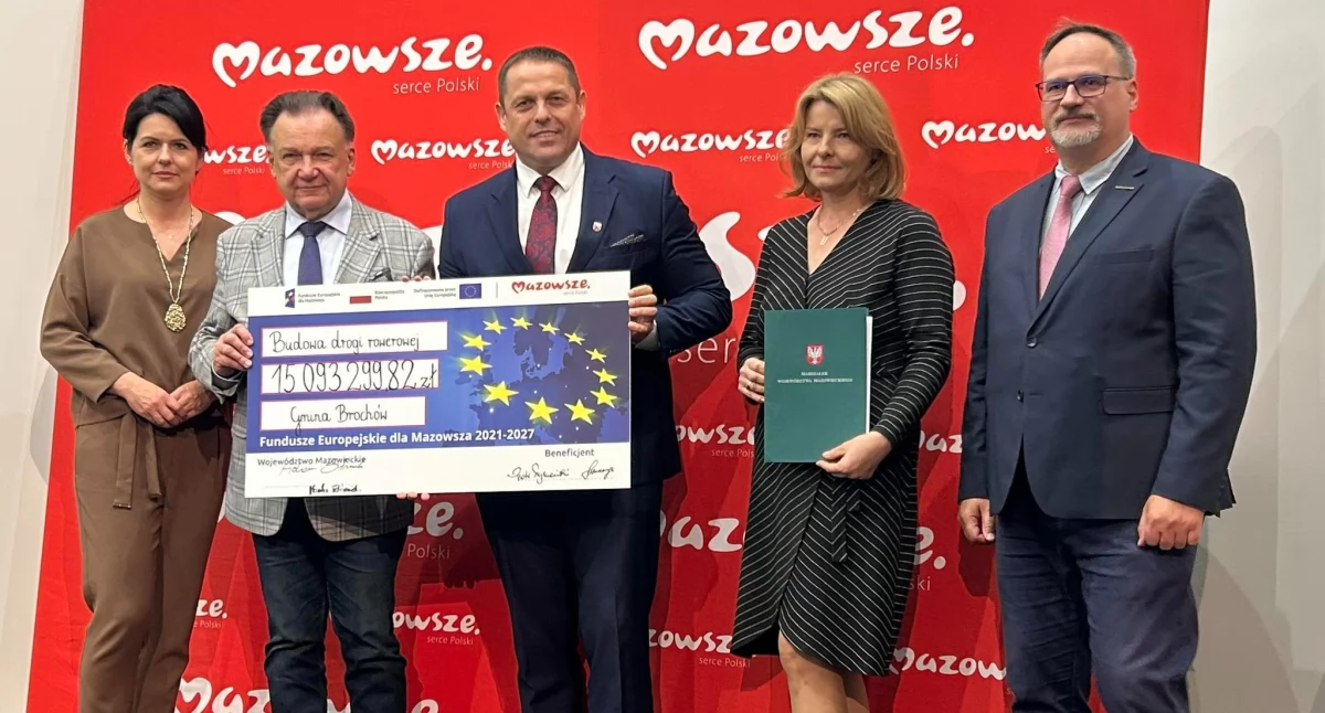 Gmina Brochów wybuduje ścieżkę rowerową — Unia dała 15 milionów 