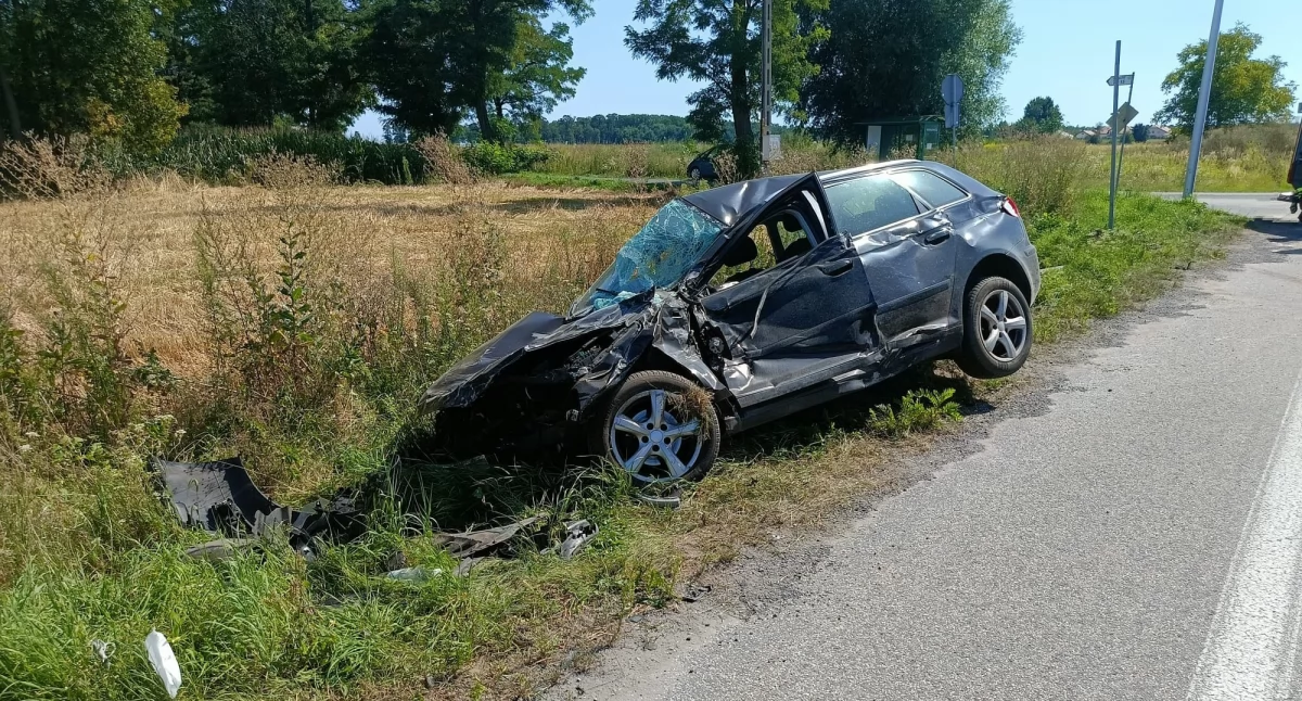 Czarna środa w Pawłowicach — najpierw wypadek, potem pożar