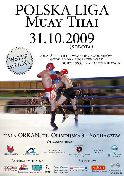 Polska Liga Muay Thai - I edycja w Sochaczewie