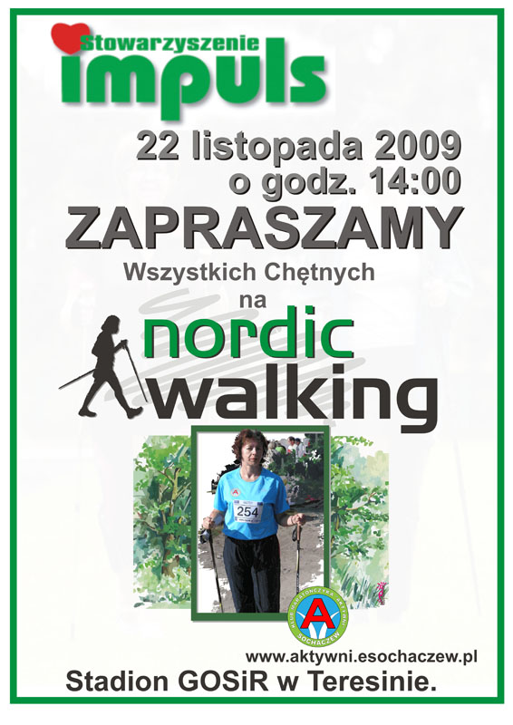 Nordic walking - drugie spotkanie