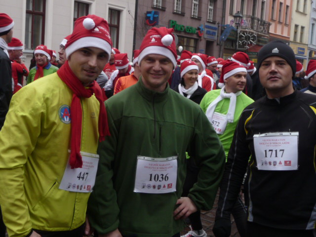 VII Półmaraton Świętych Mikołajów - Toruń 2009.