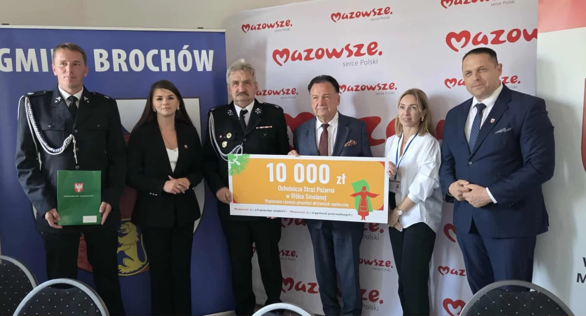 Gmina Brochów z milionową dotacją z budżetu Mazowsza