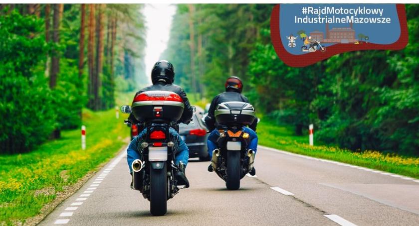 Rajd motocyklowy „Industrialne Mazowsze” w Muzeum Kolei Wąskotorowej 