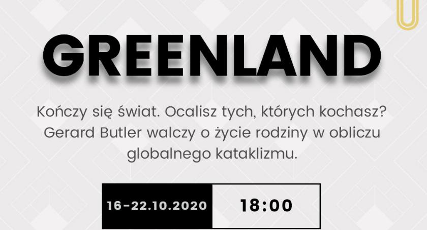 GREENLAND I SZARLATAN OD 16 PAŹDZIERNIKA W KINIE ODEON 